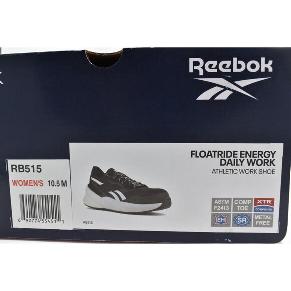 Reebok Women Size 10.5 Floatride Energy Daily Work EH Composite Toe Safety Shoes - Picture 12 of 12